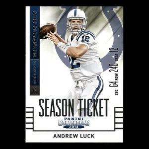 Andrew Luck #32 2014 Panini Contenders Season Ticket Indianapolis Colts Football - Picture 1 of 3