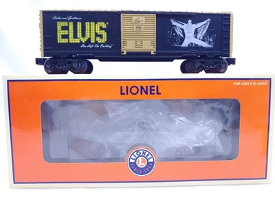 Lionel Trains "Elvis Has Left The Building" Boxcar 6-39262 C-8 LN Never Used - Image 1 of 4