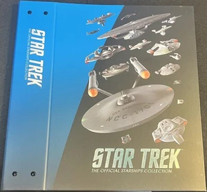 Eaglemoss Collections Star Trek LARGE Magazine Blue Binder 12" x 9" x 2.5" New! - Picture 1 of 4