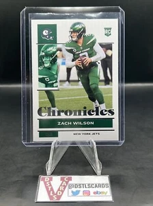2021 Panini Chronicles - ZACH WILSON ROOKIE #86 New York Jets - Picture 1 of 3