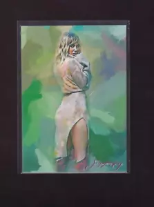 Sara Jean Underwood Artist Signed Giclée Print Card #22 37/50 Benchwarmer 2021 - Bild 1 von 2