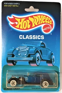 Hot Wheels Classic Caddy Classics 1989 1:64 pressofuso leggero blister ingiallito - Foto 1 di 3