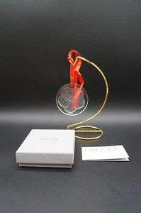France Lalique Christmas Ornament Hellebore Clear 2004 Original Box. - Picture 1 of 8