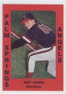 1988 Cal League California League Jeff Barns #100