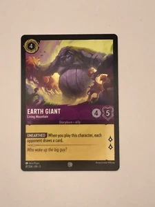Disney Lorcana Shimmering Skies Earth Giant Living Mountain 41/204 Non-Foil - Picture 1 of 2