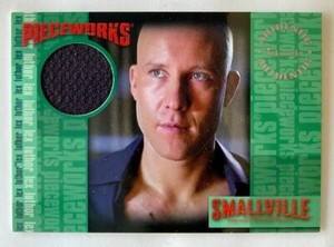 Smallville Season 4 Pieceworks Costume Card PW1 Shirt worn by Michael Rosenbaum