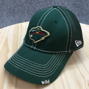 Minnesota Wild NHL Baseball Cap Hat Youth Green OS Fitted Embroidered Logo - Picture 1 of 13