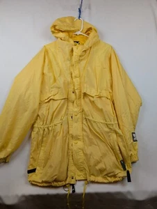 Helly-Tech by Helly Hansen Jacket Women's Medium Yellow Windbreaker Full-Zip - Picture 1 of 11