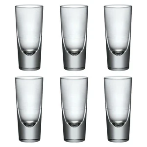 Set Of Bormioli Rocco Ex-Large Bistro Bar Shooter Liquer Shot Glasses Glassware - Picture 1 of 5