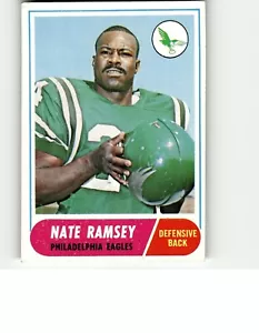 NATE RAMSEY 1968 Topps FOOTBALL #136 - Picture 1 of 2