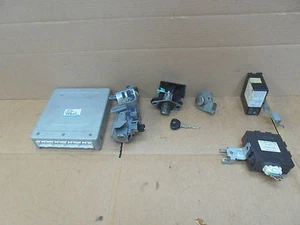 MAZDA 6 2003 2.0 16V DOHC MANUAL ENGINE ECU KIT AND LOCKS LF1718881E / E6T50675H - Picture 1 of 4