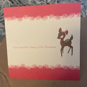 Juego de 10 mini tarjetas de felicitación navideñas hechas a mano nuevas - Imagen 1 de 4