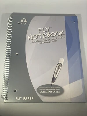 NEW Factory Sealed FLY NOTEBOOK Interactive Calculator,Sound Effects &  Settings - Image 1 of 2