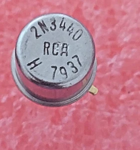 1pcs 2N3440 NPN Si HV Transistor 250V 1A 5W TO 39. RCA - Imagen 1 de 1