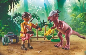 Playmobil Dinos Set 71822 Stygimoloch Observation Researcher New No Box - Picture 1 of 6