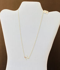 NEW Marlyn Schiff 925 Gold over Silver Necklace $46 16"-18"