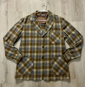 Pendleton klassische Vintage karierte Wolljacke - Large - Bild 1 von 20