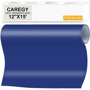 Iron on Vinyl Heat Transfer Vinyl Roll HTV 12''x9'LightBlue - Picture 1 of 8