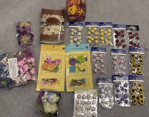 Posten Basteln und Scrapbooking Blumenverzierungen die meisten neu. - Bild 1 von 8