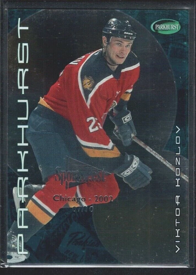VIKTOR KOZLOV 2001/02 PARKHURST #171 CHICAGO SPORTSFEST FLORIDA PANTHERS 7/10 SP - Image 1 of 1