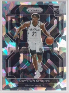 2021-22 Panini Prizm Prizms Ice #281 Day'Ron Sharpe RC - Picture 1 of 1