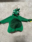 Old Navy Dragon Costume 12-24 Mo Fleece  Green Plush