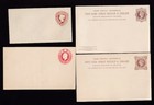 GB small lot mint postal stationery QV-KGVI x11 items