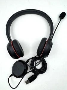 Auriculares con cable Jabra Evolve 20SE MS Auriculares estéreo Boom Mic Parabrisas - Imagen 1 de 17