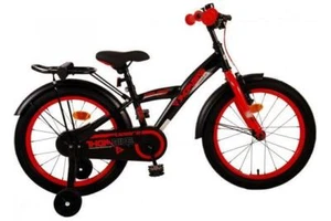 18 Zoll Thombike Hand/Rücktrittbremse Rot Schwarz 4-7Jahre Fahrrad Kinderfahrrad - Bild 1 von 16