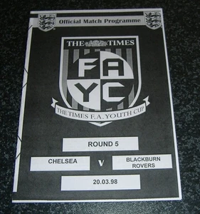 Chelsea v Blackburn Rovers - 1998 Youth Cup - Picture 1 of 1