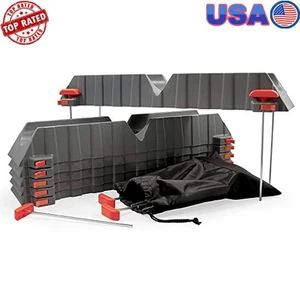 Kit de soporte de manguera de alcantarillado para auto de turismo/cámper al aire libre con 6 abrevaderos independientes - Imagen 1 de 7