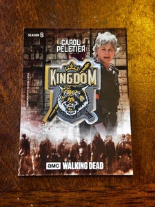 Walking Dead Season 8 Manufactured Faction Patch Relic PR-KCP Carol Peletier #ED - Picture 1 of 1