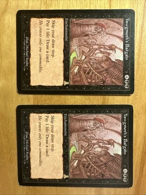 2x  Yawgmoth's Bargain Urza's Destiny  - Image 1 of 4