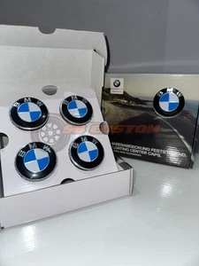 BMW Floating Centre Caps 68MM - Set Of 4 - Picture 1 of 2