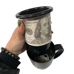 Taza de dinero oculta segura taza de escondite compartimento secreto desvío agua taza de café - Imagen 1 de 11