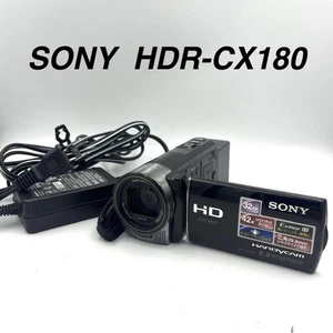 Sony HDR-CX180 HD Video Camera | 3.3MP AVCHD | With  Battery | Tested used - Picture 1 of 13