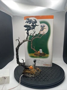 Dept 56 Halloween Village Accessory Battery Op WITCH BY LIGHT OF MOON No. 52870 - Picture 1 of 6