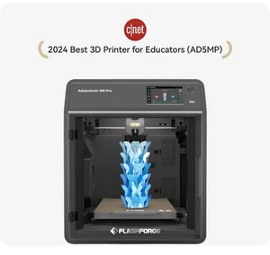 FLASHFORGE Adventurer 5M Pro 3D Printer, One-Click Auto-Printing Max 600mm/s ... - Photo 1/4