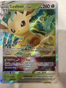 Leafeon VSTAR SWSH195 SWSH: Sword & Shield Promo Cards Holo - Picture 1 of 2