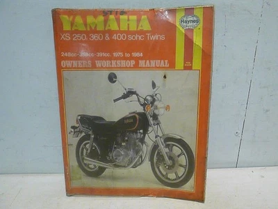Yamaha XS 250 360 & 400 SOHC Twins Haynes Manual 1975 to 1984 P SE C 2D E 2E SG - Image 1 of 4