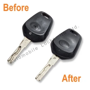 Repair for Porsche 911 996 Boxster 986 1 Button Remote Key Shell Replacement - Picture 1 of 1