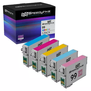 6pk Reman Epson 1 Blk T0981 1ea C T0992 M T0993 Y T0994 Lt C T0995 Lt M T0996 - Picture 1 of 4
