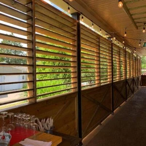Pylex Deck Sunblind System Black Pivoting Metal Steel with Hardware Kit - Picture 1 of 6