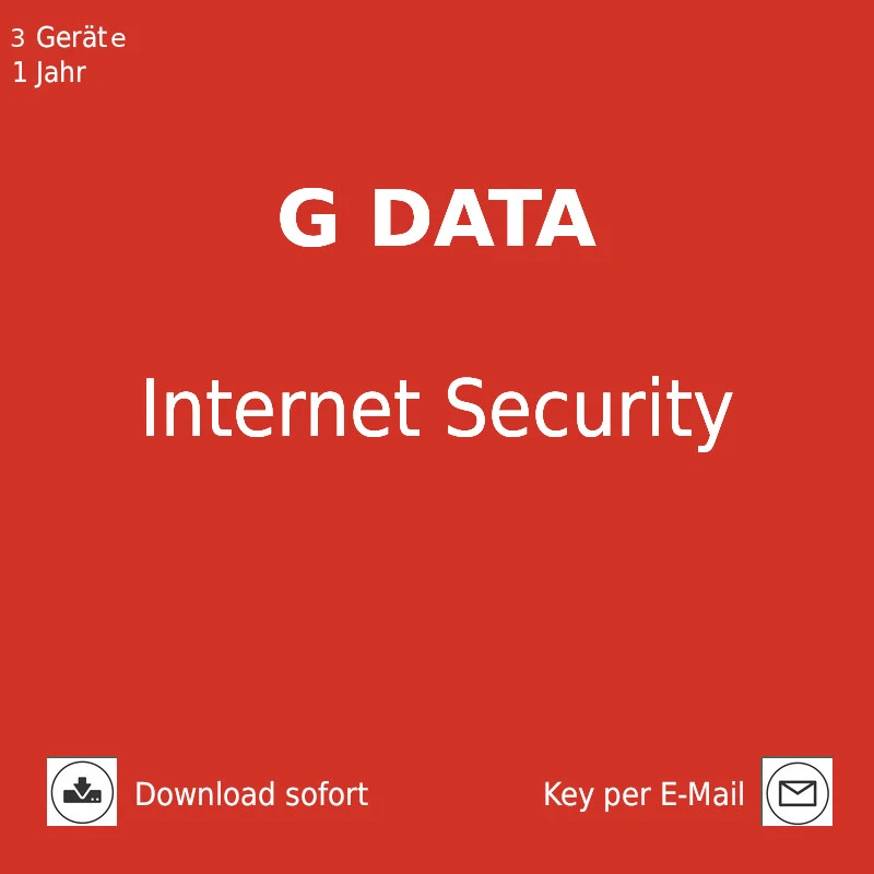 G DATA Internet Security 2025 -Multi Device-, 3 Geräte, 1 Jahr, Download - Bild 1 von 1
