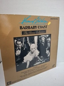 Barbary Coast (Laserdisc, 1935) Walter Brennan,CLASSIC - Picture 1 of 2