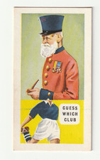 Sweetule Football Trade Card 1959 Club Nicknames No. 5 Chelsea
