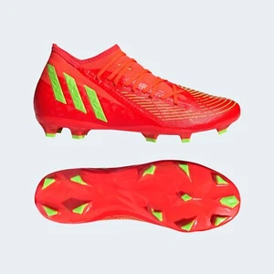Adidas Predator Edge.3 FG-Solar Rojo/Equipo Verde Solar/Núcleo Negro Talla 7.5 - Imagen 1 de 1