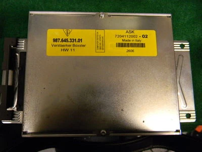 Porsche  CAYMAN BOXTER CARRERA ASK  amplifier  987 645 331 01 *  REPAIR ONLY * - Image 1 of 2