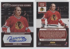 2012-13 Certified Certified Icons Signatures /25 Bobby Hull #I-9 Auto HOF