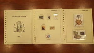 Año completo sellos de España 2003 con reparto serie pruebas y hojas Filgest A1 - Imagen 1 de 1